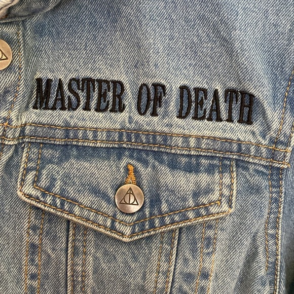 Harry Potter Master of Death Jean Jacket - Picture 2 of 5
